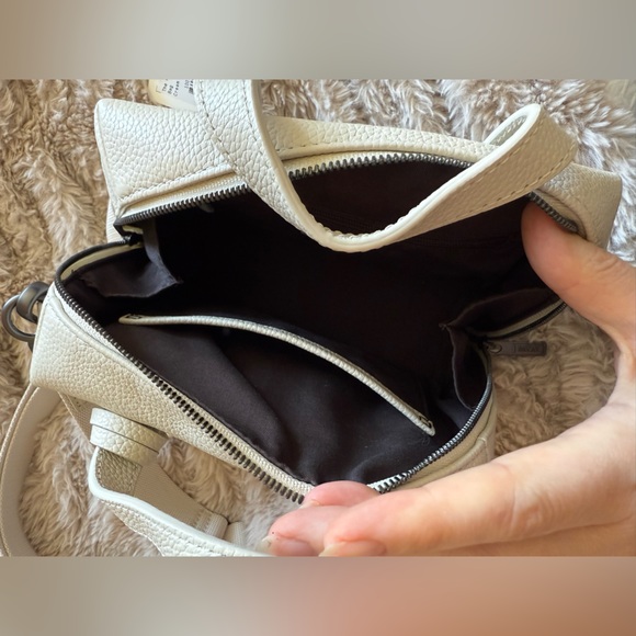 RARE Away Everywhere Mini Cream White Bag Cafe Edit